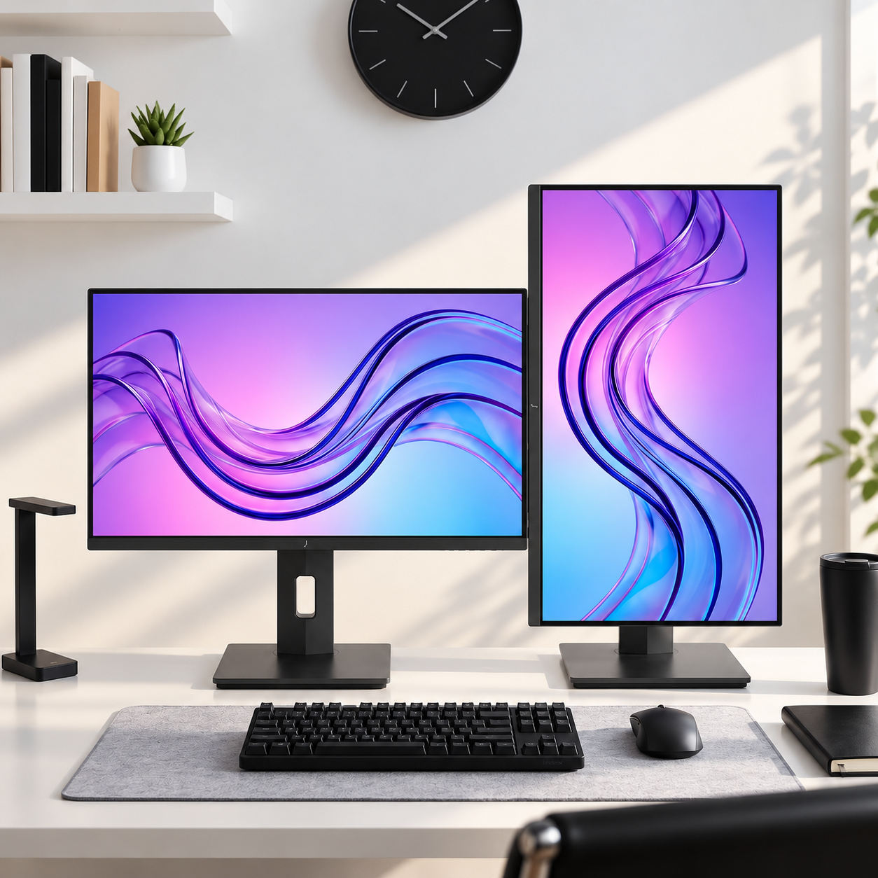 Q27 27″ monitor, in-room view